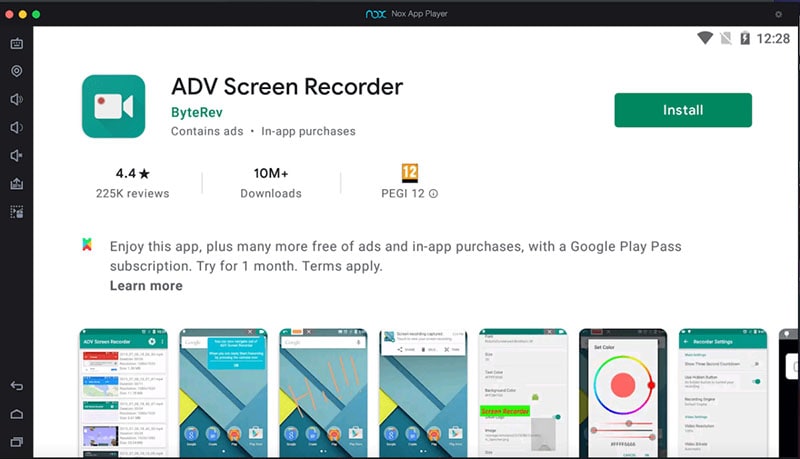 adv screen recorder
