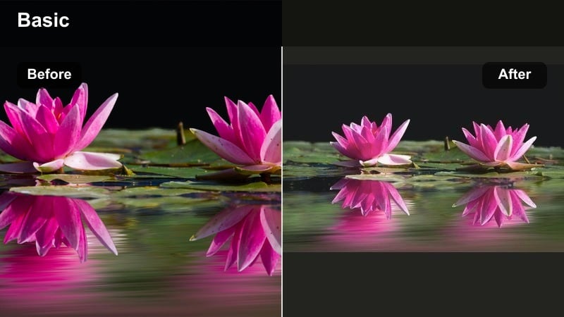 Pastel outdoor valley scene using the Aesthetic Outdoor Filter Dream Valley preset.