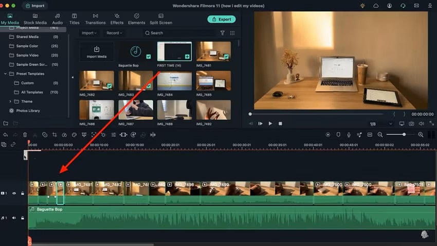 add effects or transitions