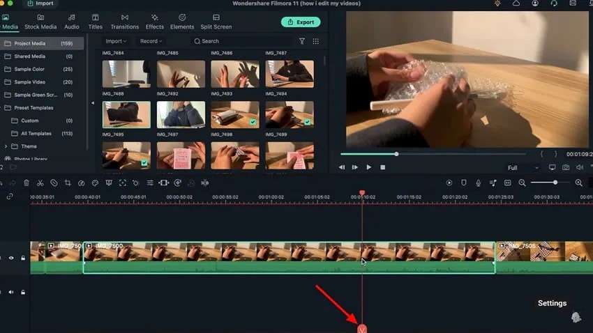 enhance visual with AI or color grading
