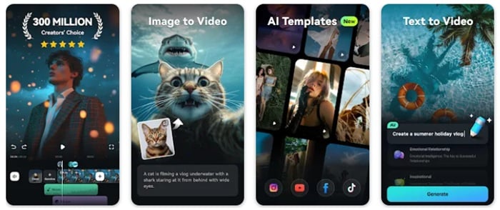 filmora for mobile after effects alternative
