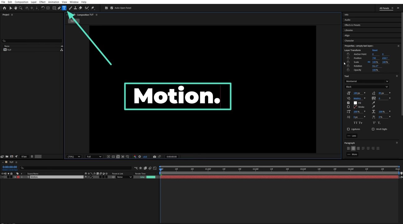 add text box and insert text