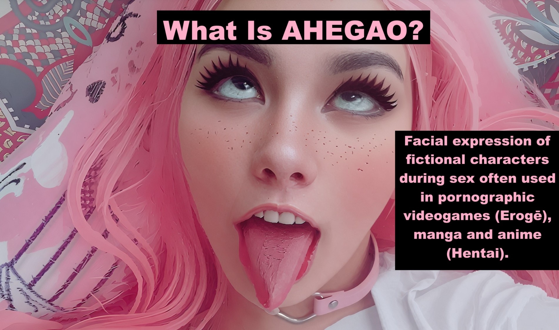 anime ahegao face