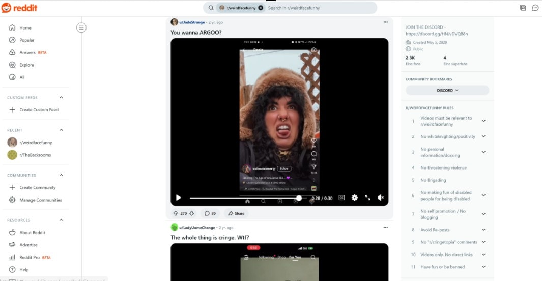 reddit ahegao funny faces