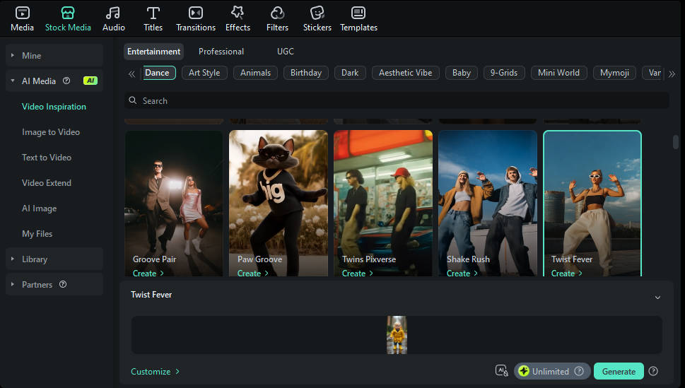 upload baby photo for AI dancing