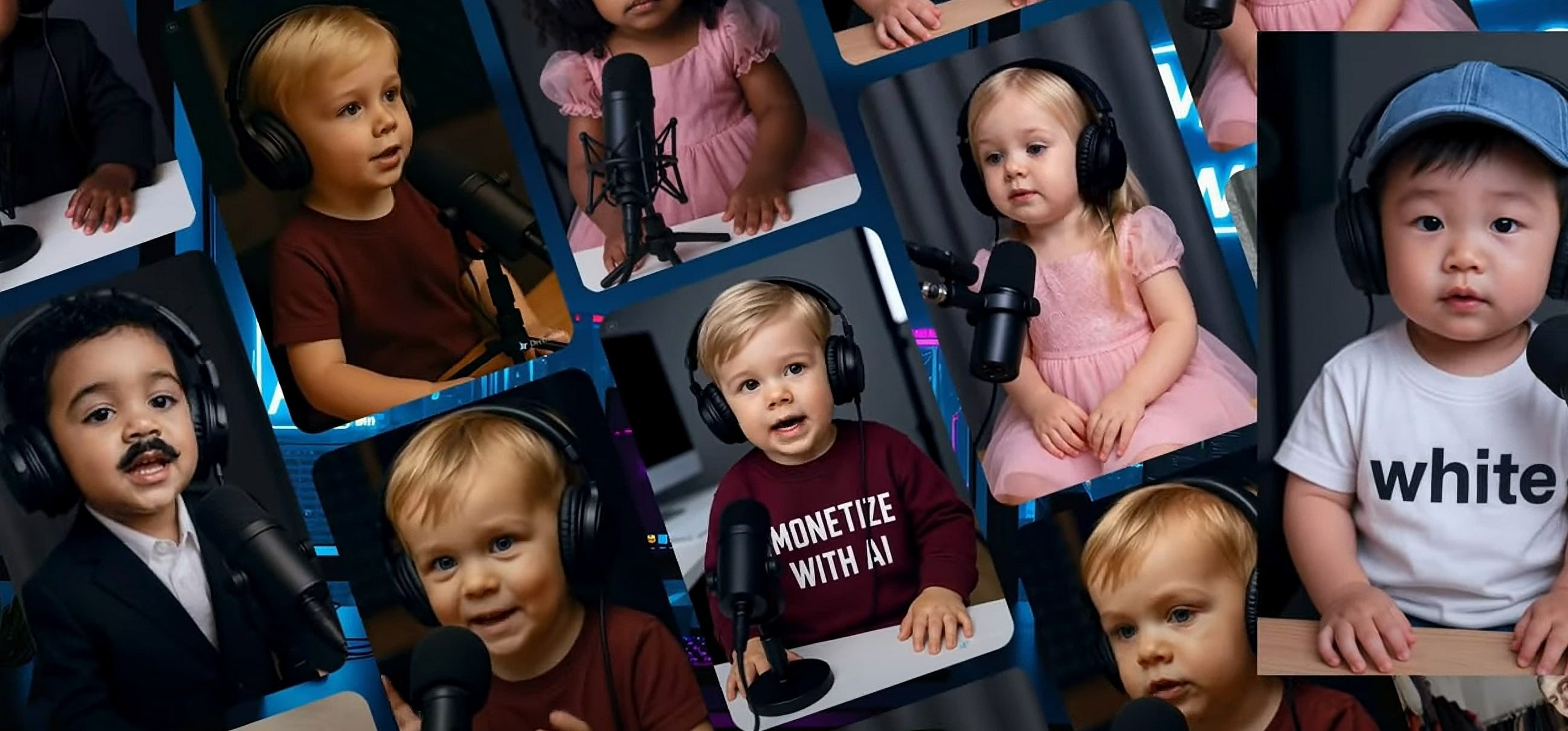 image of babies in podcasts