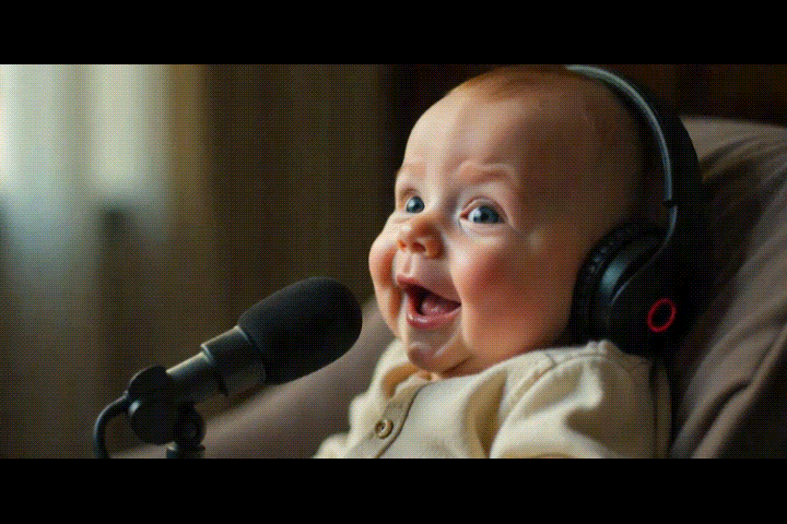 enhance baby podcast video