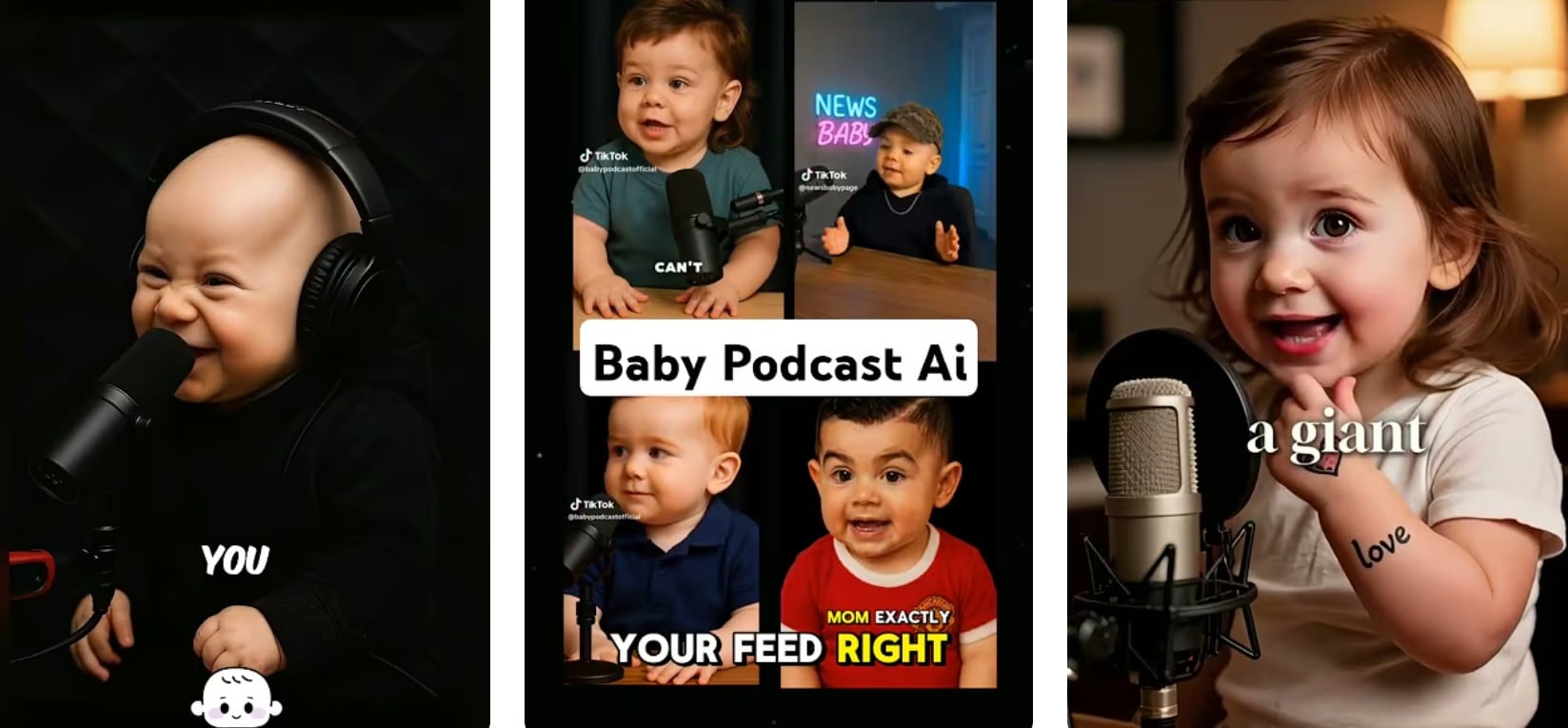 ai baby podcast creator