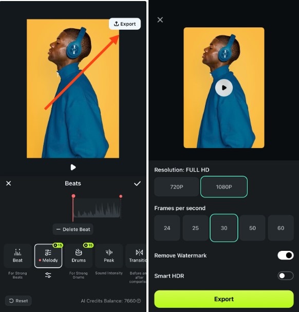export video