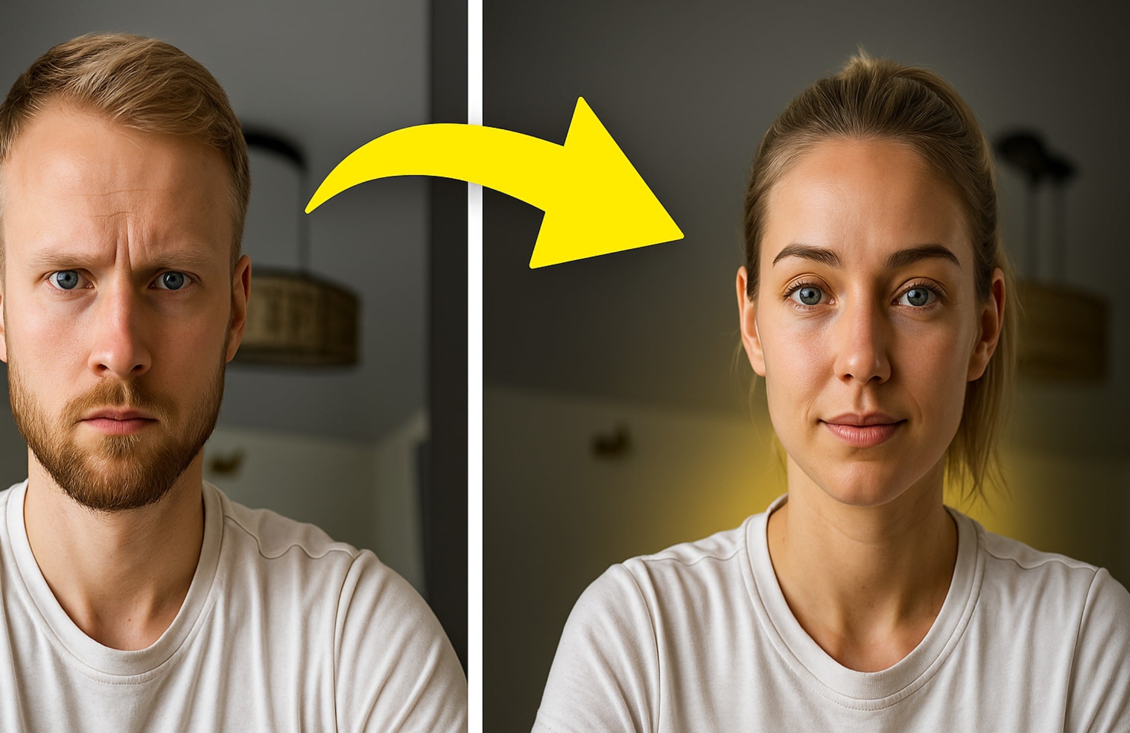 man-to-woman ai body swap