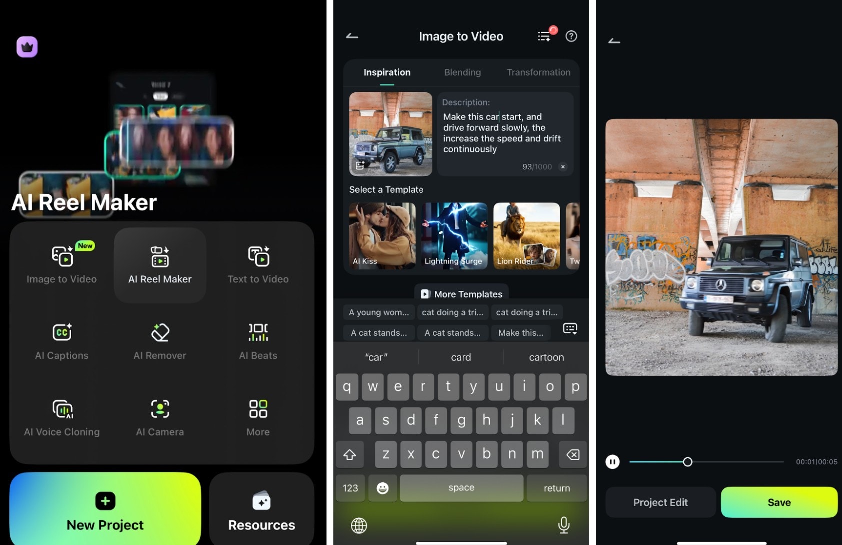 filmora image-to-video tool