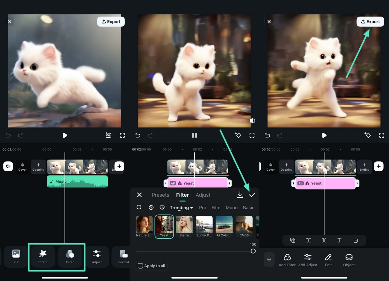 edit and save video