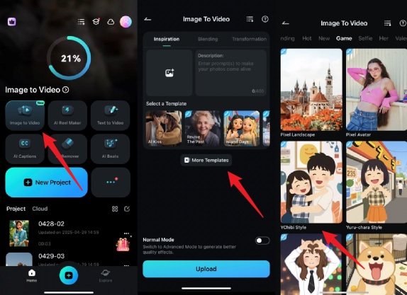 filmora ai chibi video maker