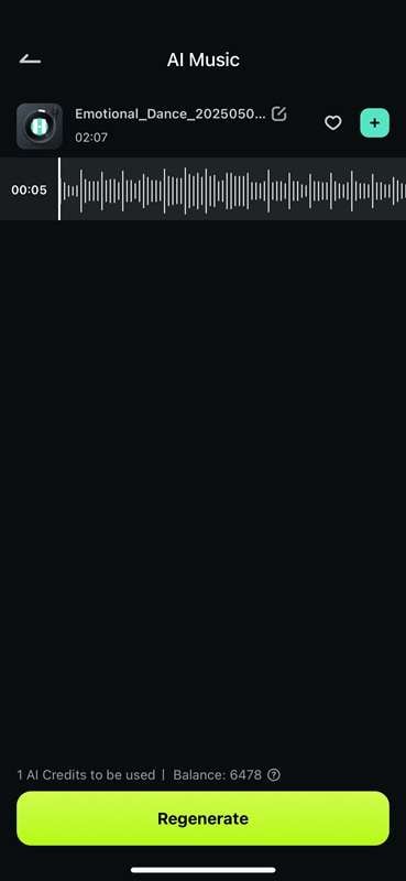 ai audio result