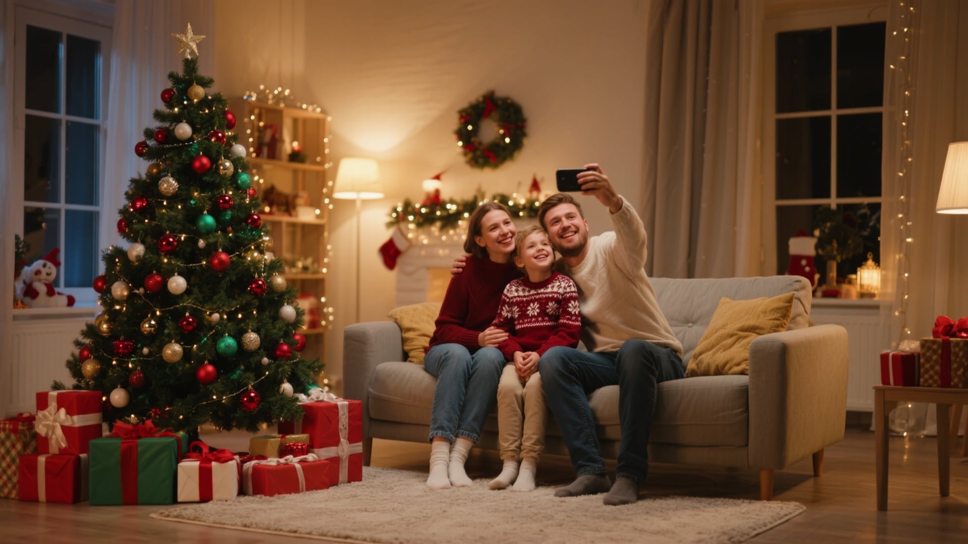 cozy holiday celebration