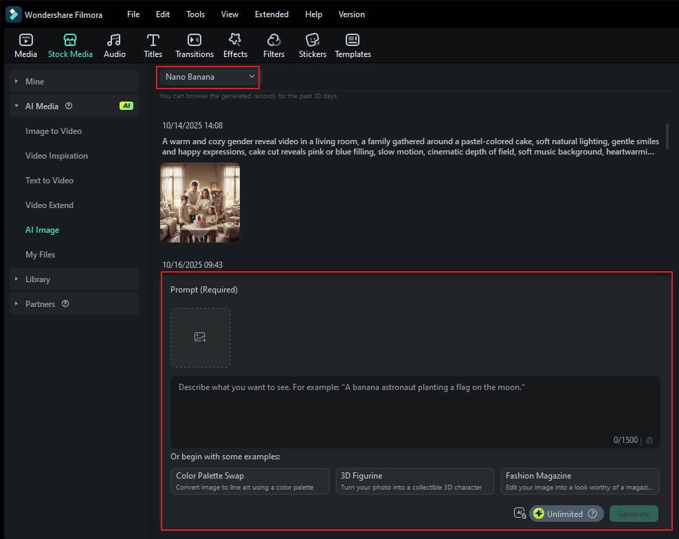 ai image nano banana mode