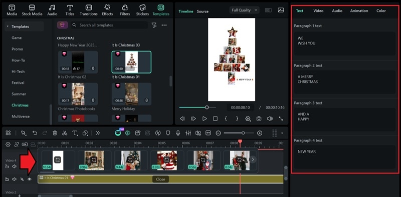 edit and customize templates