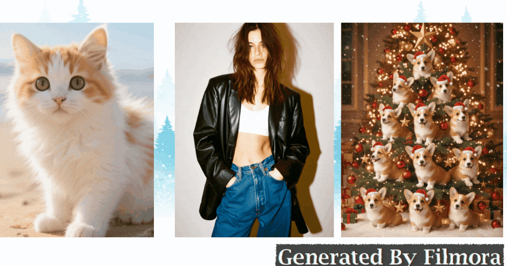 filmora ai christmas tree generator