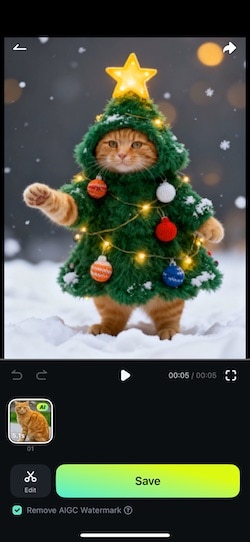 export pet ai christmas tree