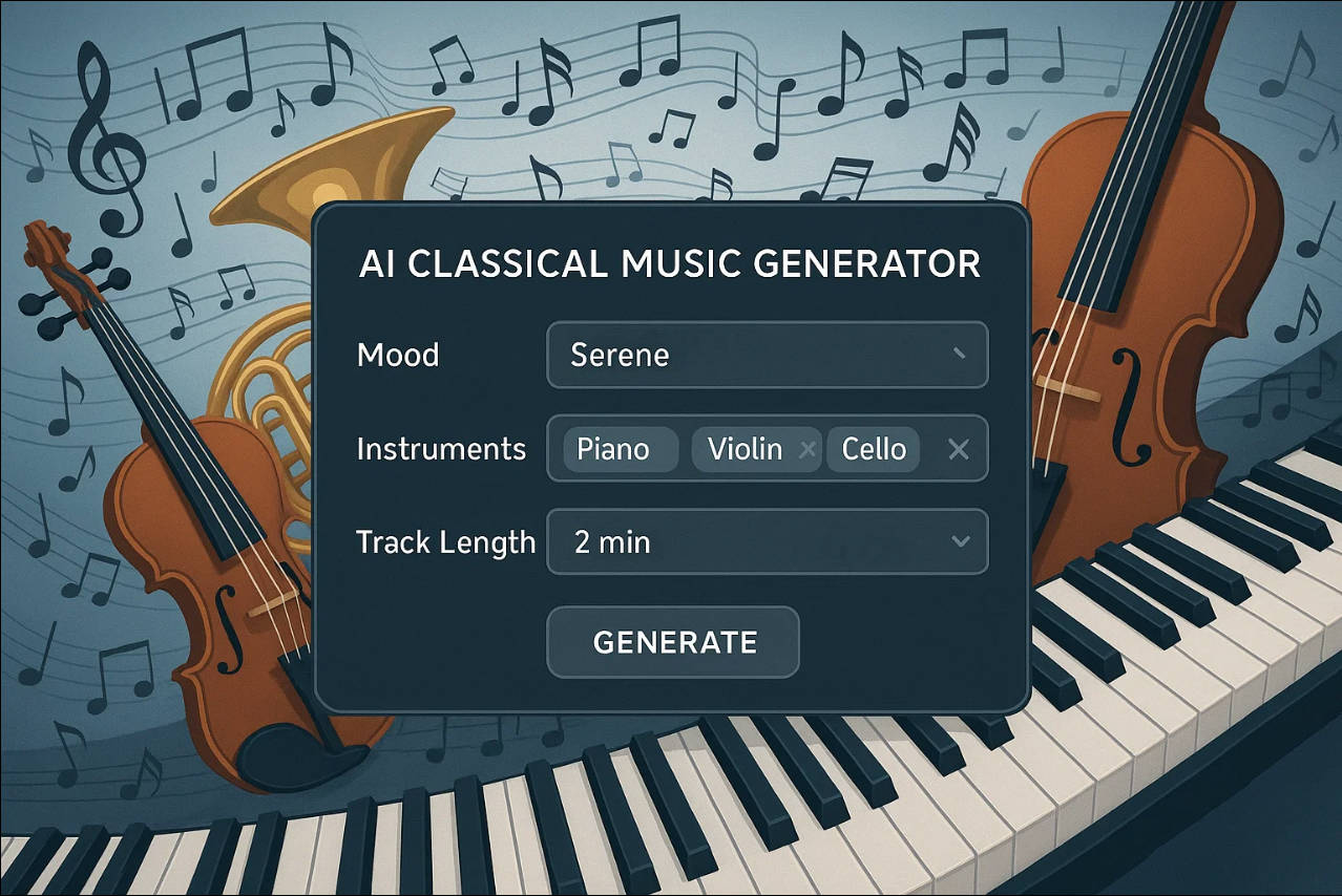 AI classical music creation