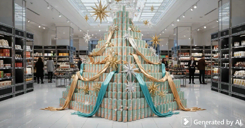 filmora supermarket ad gift box