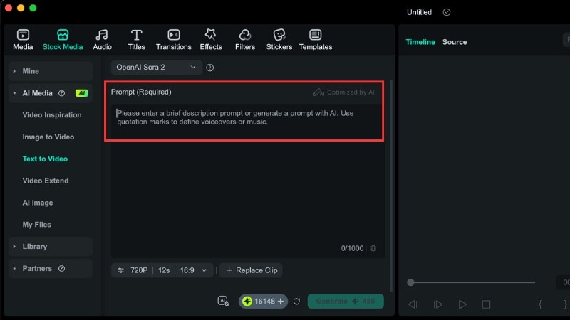 write your cooking prompt