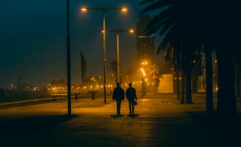 prompt for ai dialogue night walk