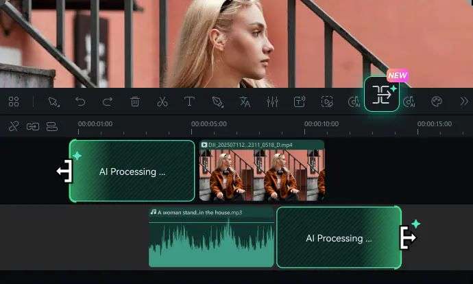 filmora ai video extender