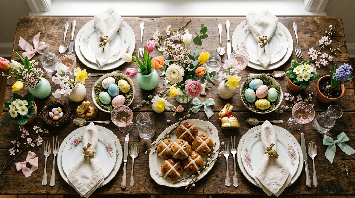 Vast library of easter video sticker assets in Filmora