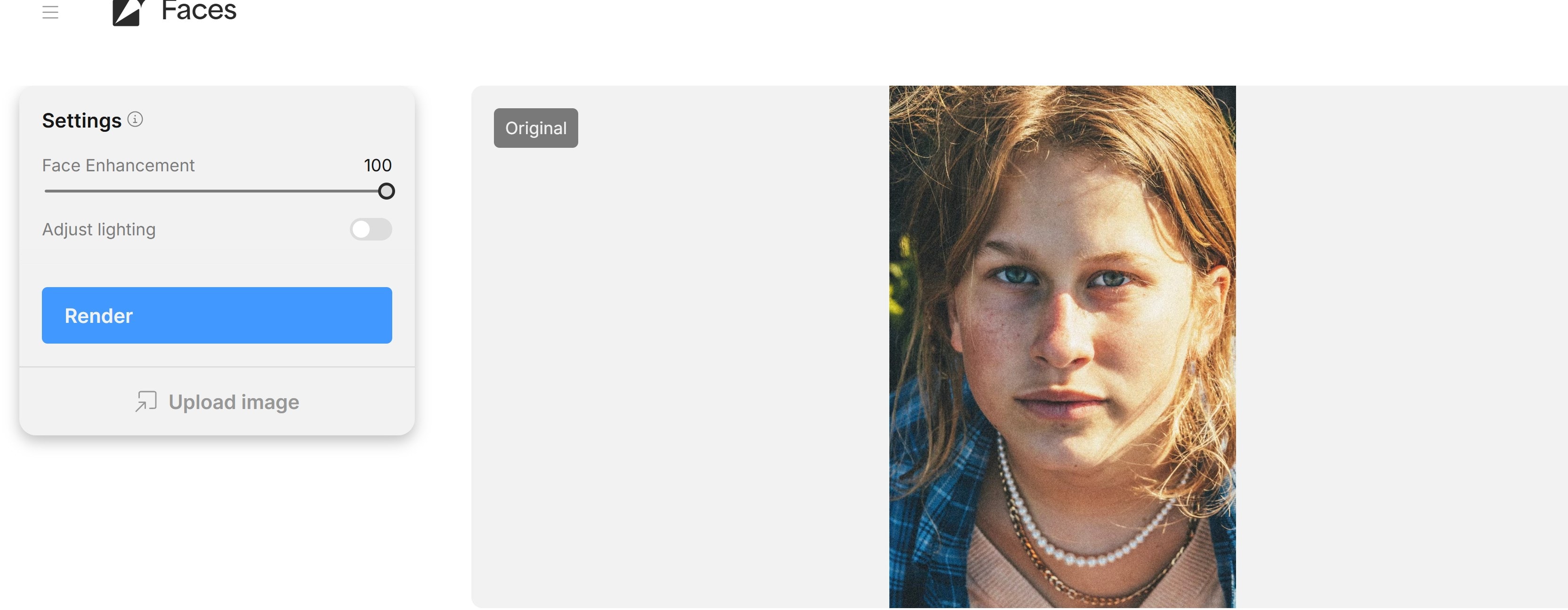 adjust the slider and render