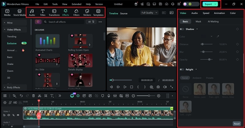 polish the faceless video