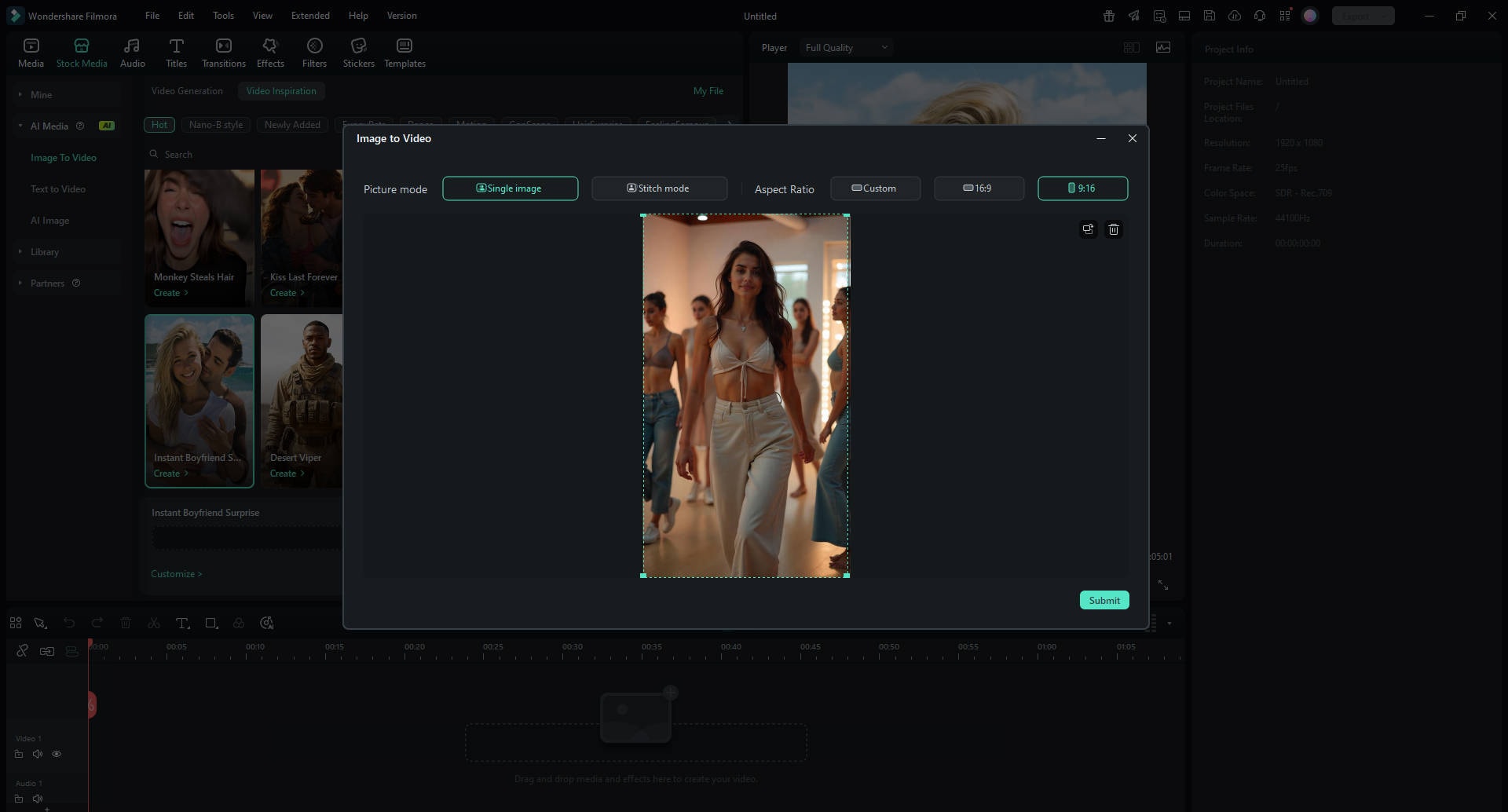 ai fake boyfriend filter
