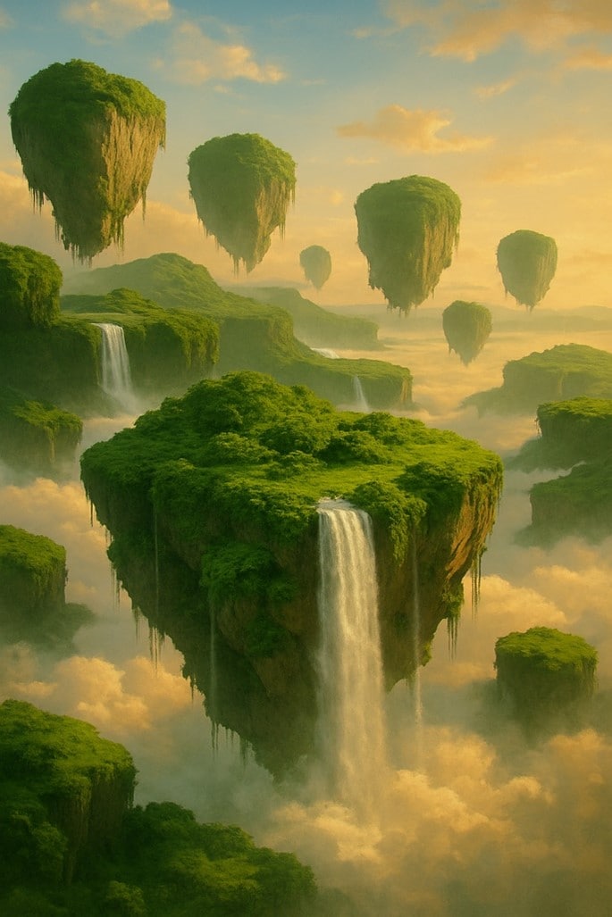floating sky islands