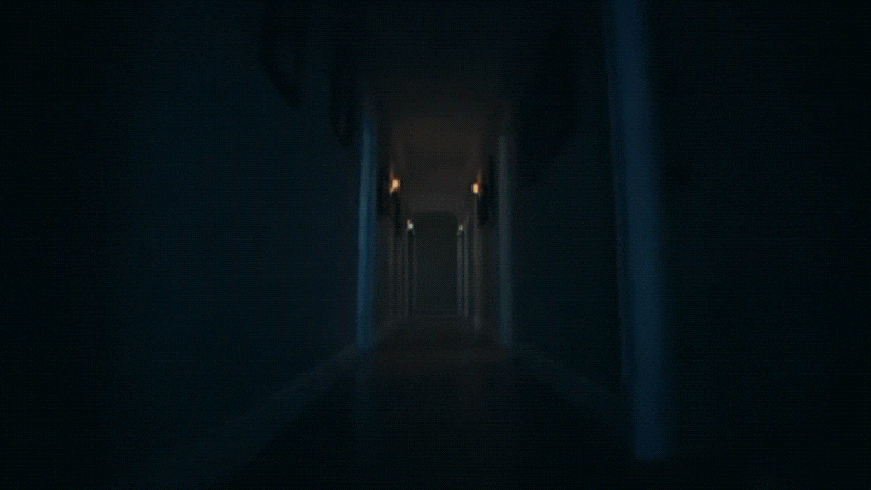 visual distortion in ai horror video