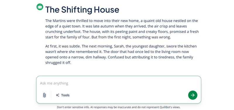 ai horror story result