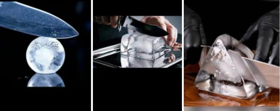 ice slicing examples