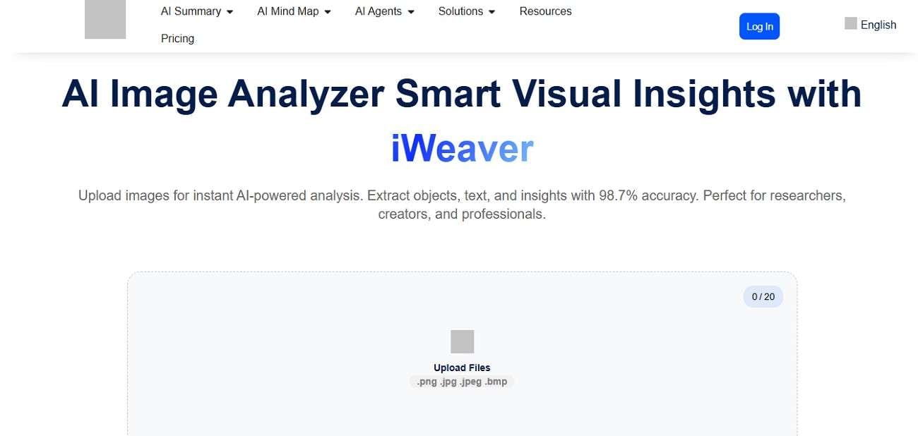 iweaver ai image analyzer