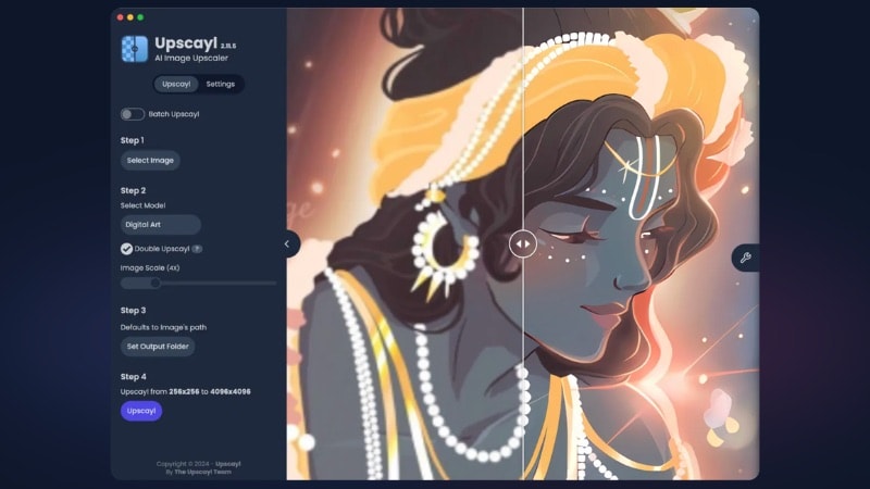 upscayl ai image upscaler