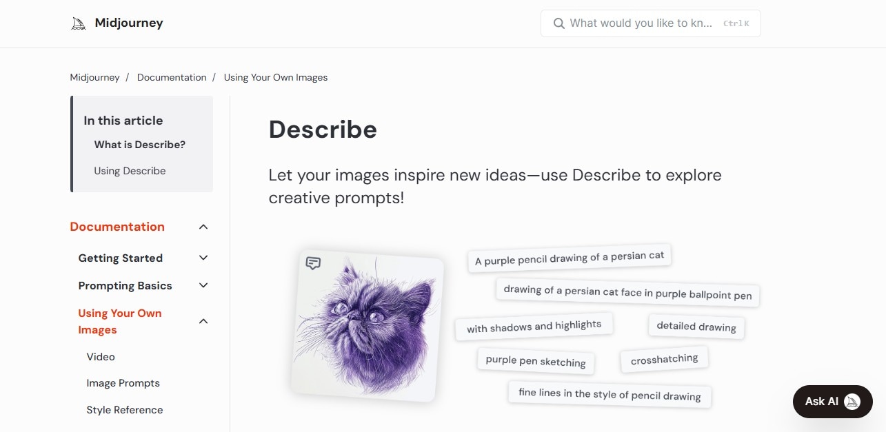 ai images prompt midjourney