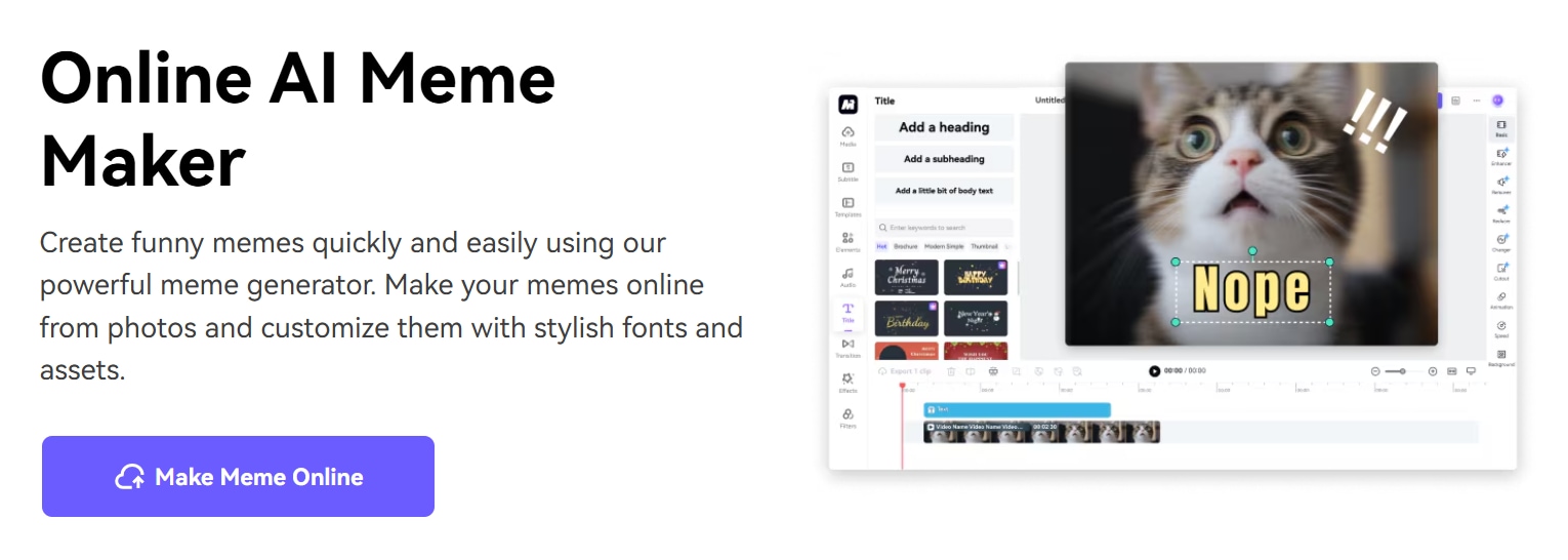 media.io ai meme generator