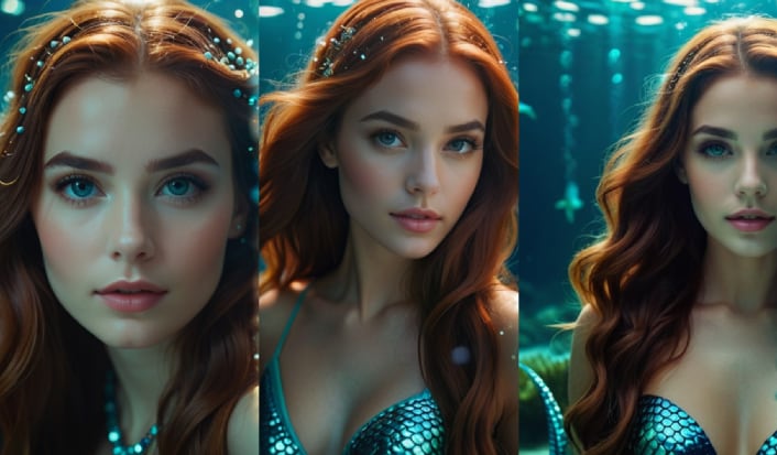 filmora ai mermaid generator results