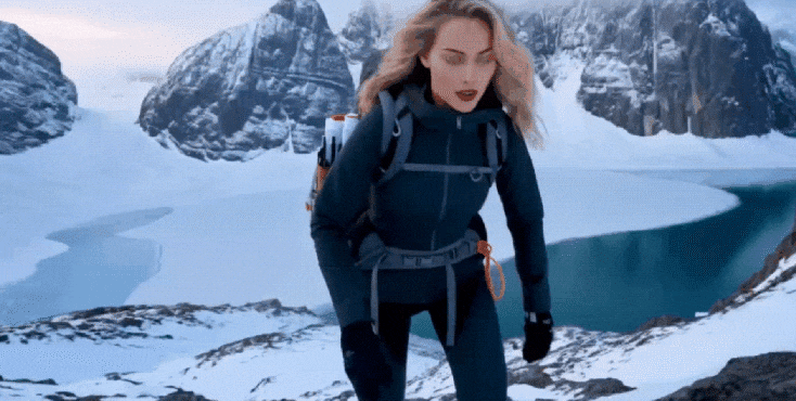 ai mountain climbing filter