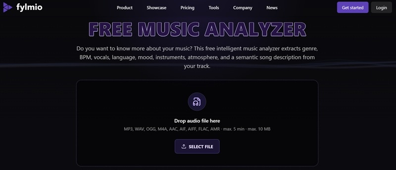 Analizador musical de FYLMIO