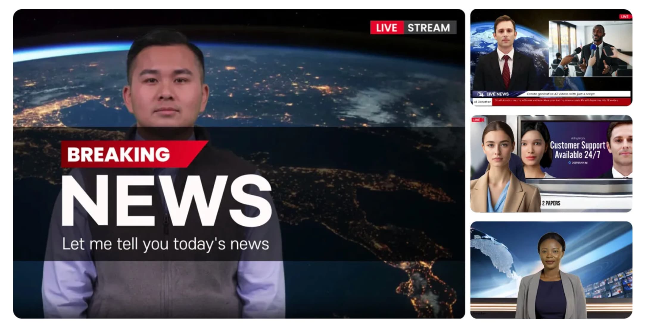 aistudios ai news anchors