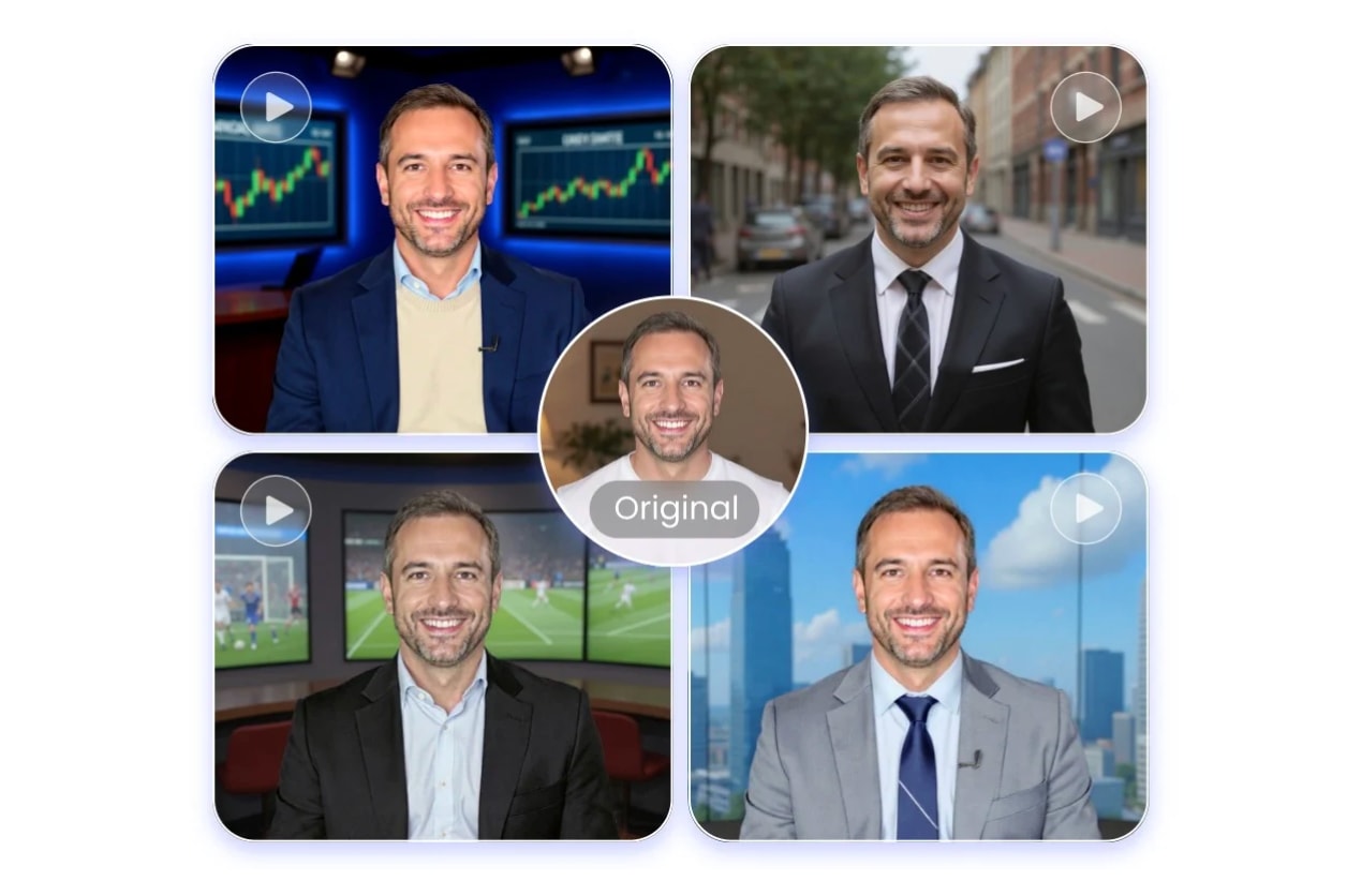 fotor ai news anchors