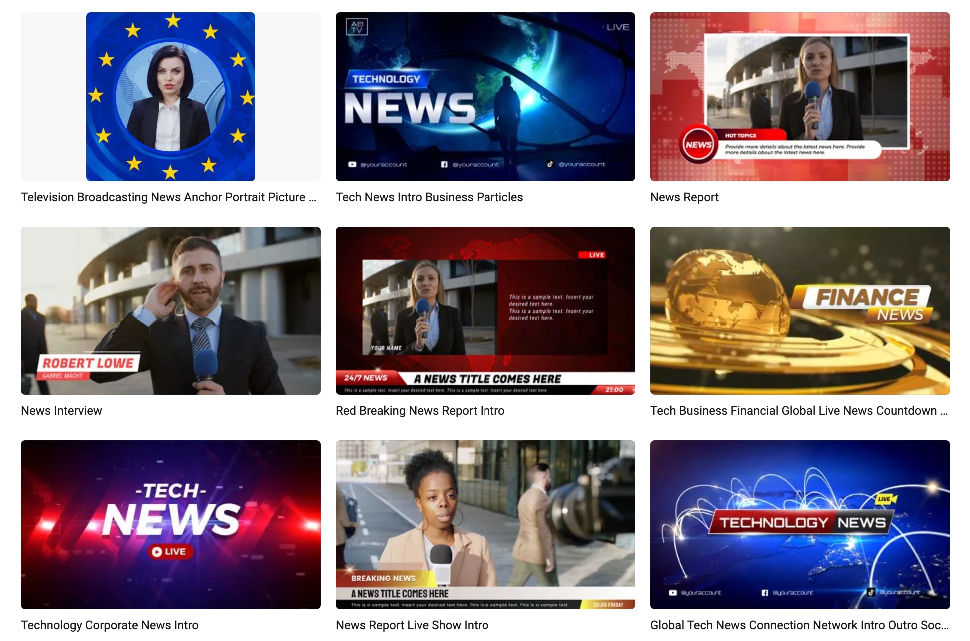 flexclip ai news anchors