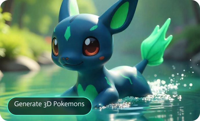 ai 3d Pokémon ai character