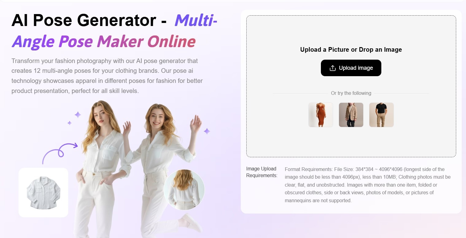 ai pose generator online