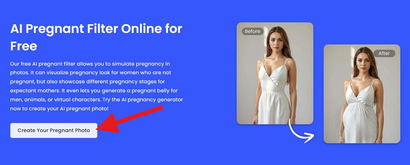 start using fotor ai pregnant filter