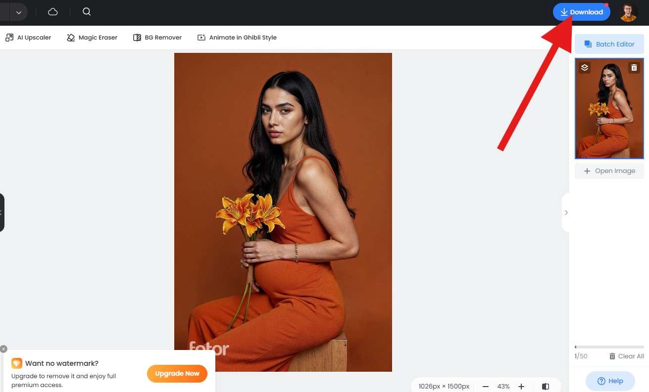 download ai pregnant filter fotor web